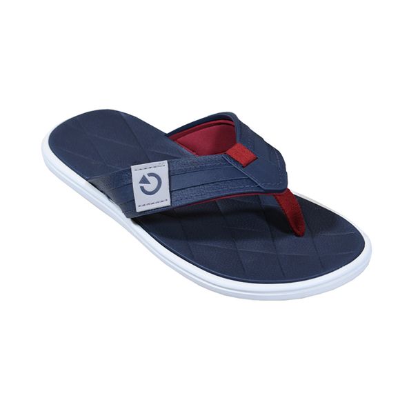 Chinelo Casual Branco Azul e Vermelho Malta Cartago Sapataria